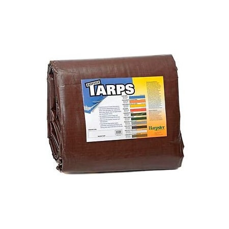 Harpster Of Philipsburg Super Heavy Duty Tarp, 20 ft x 30 ft, Brown, High-Density Polyethylene BR20x30